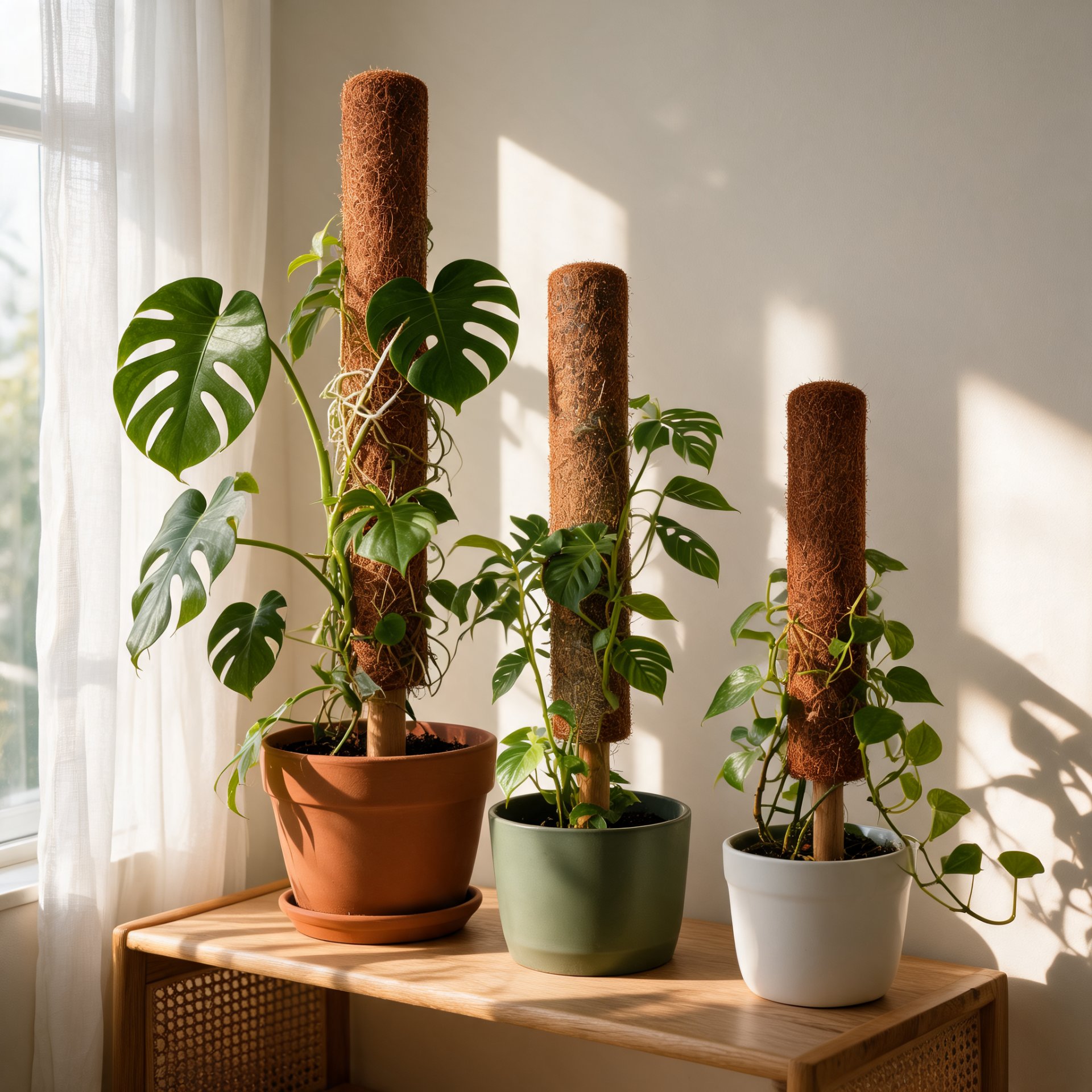 Coco Fiber Climbers Pole