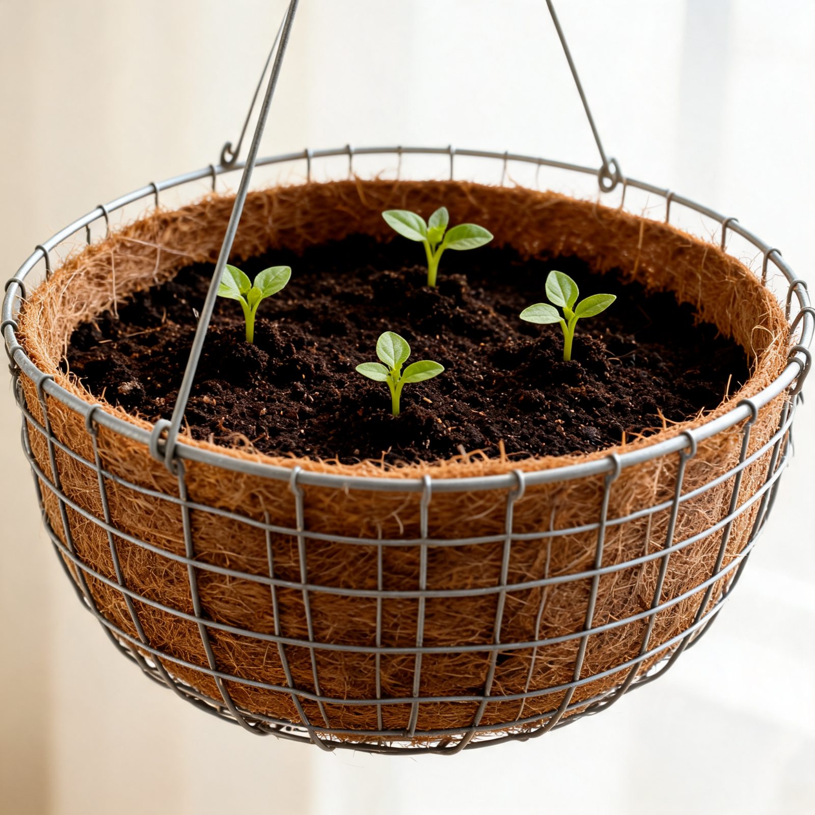 Coco Fiber Disc Liner( Pack of 5)