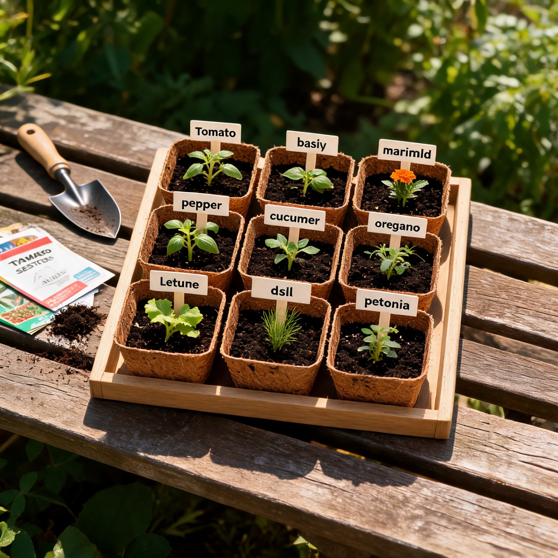 Coco Fiber Pot Square Type With Rib
