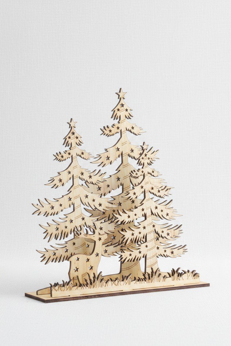 Snowy Christmas Tree