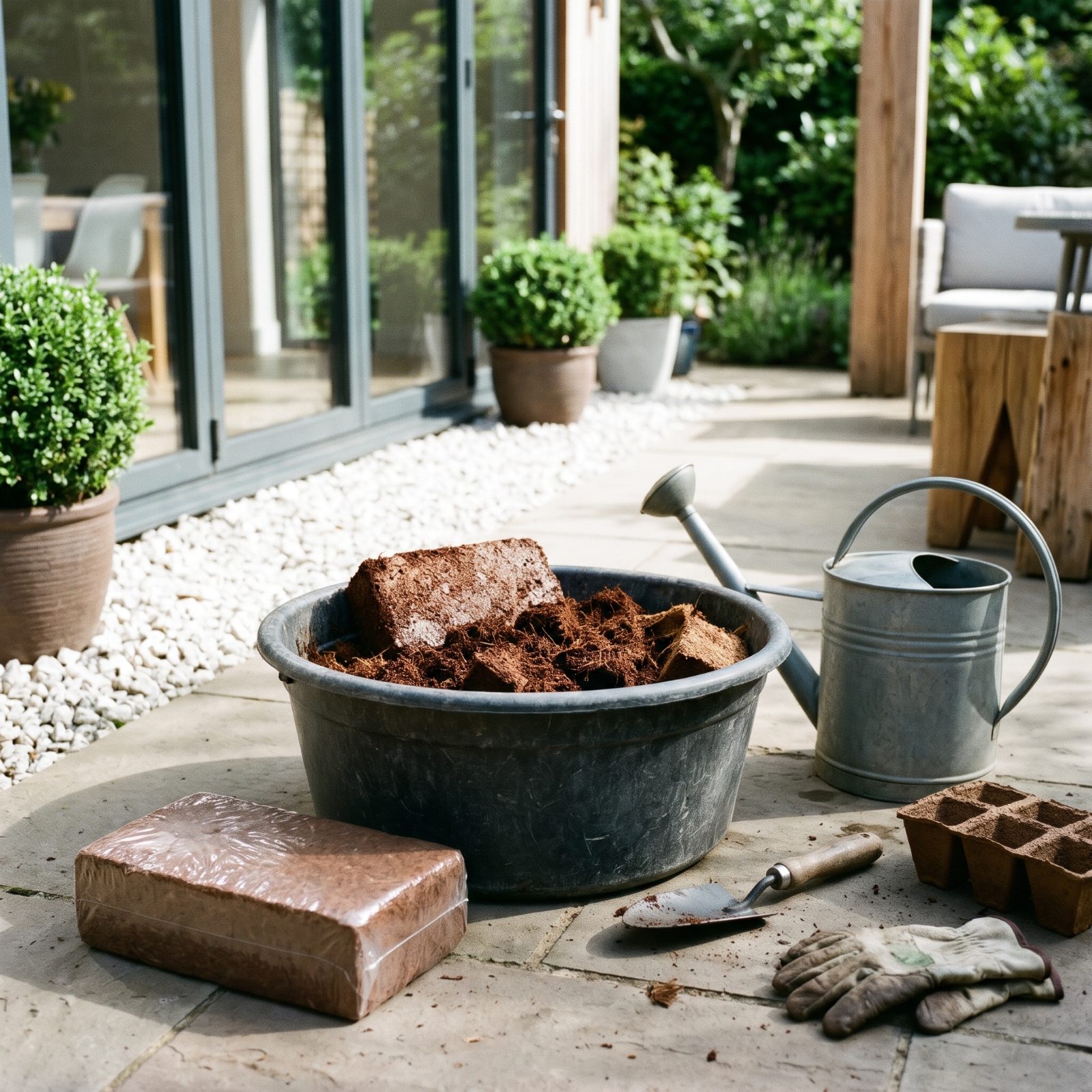 Coco Peat Block-650 GM