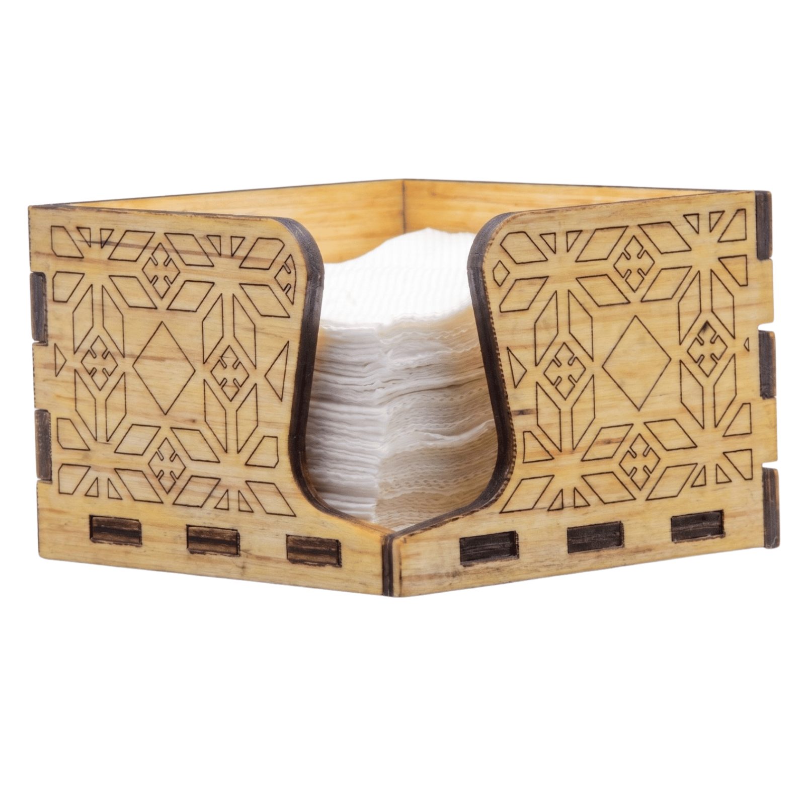 Tissue Box Corner cut out